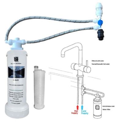 THE TAP FACTORY K2H2O WATER FILTER KIT, HSMAINFILKIT (previously - TFK2FILKIT) THE TAP FACTORY K2H2O WATER FILTER KIT, HSMAINFILKIT (previously - TFK2FILKIT)